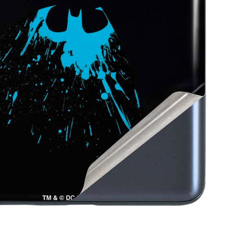 DC Comics Batman Blue Splash character shape Galaxy S20 Fan Edition Skin